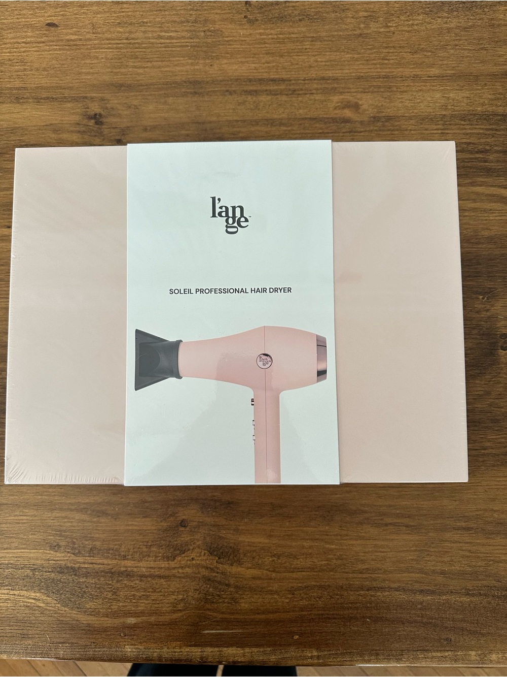 Lange Soleil Professional Hair Dryer - Blush Pink and White